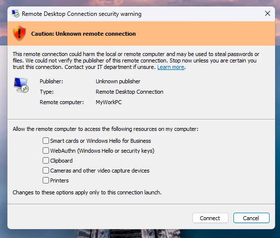 New RDP Alert After April 2026 Security Update Warns of Unknown Connections