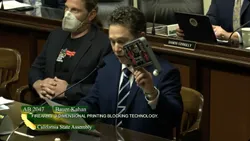 California Assembly passes 3D printer bill that would criminalize bypassing mandated gun-blocking software