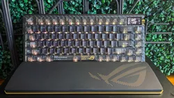 Hands-on with Asus’ ROG Harpe II Extreme Edition 20 gaming mouse – 24K gold and a 65K sensor