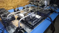 $6000 semi-truck gaming rig just got a massive upgrade — cabin overhaul includes new racing bucket seat, pedals, and other accessories to level up their truck