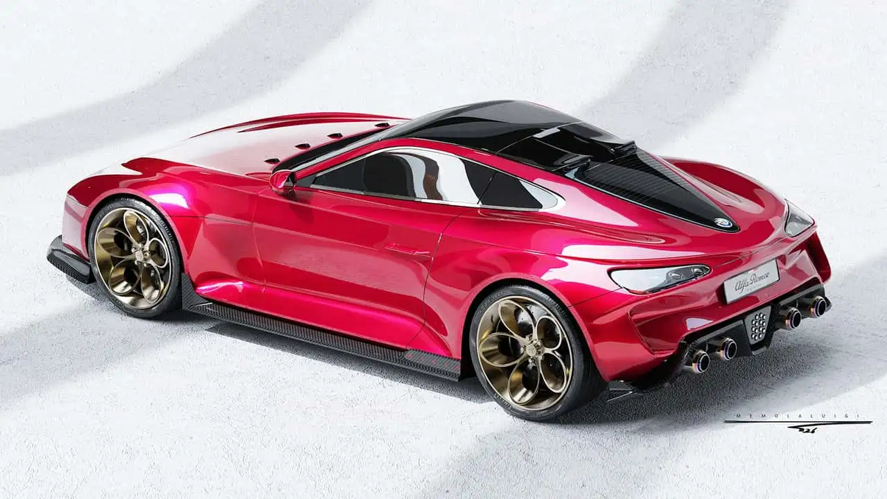 Dieses Alfa Romeo-Rendering könnte einen wunderschönen Coupé ergeben
