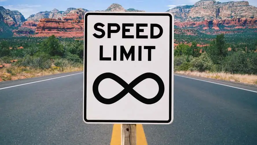 Diese Straße in Wisconsin hat ein bizarres Tempolimit