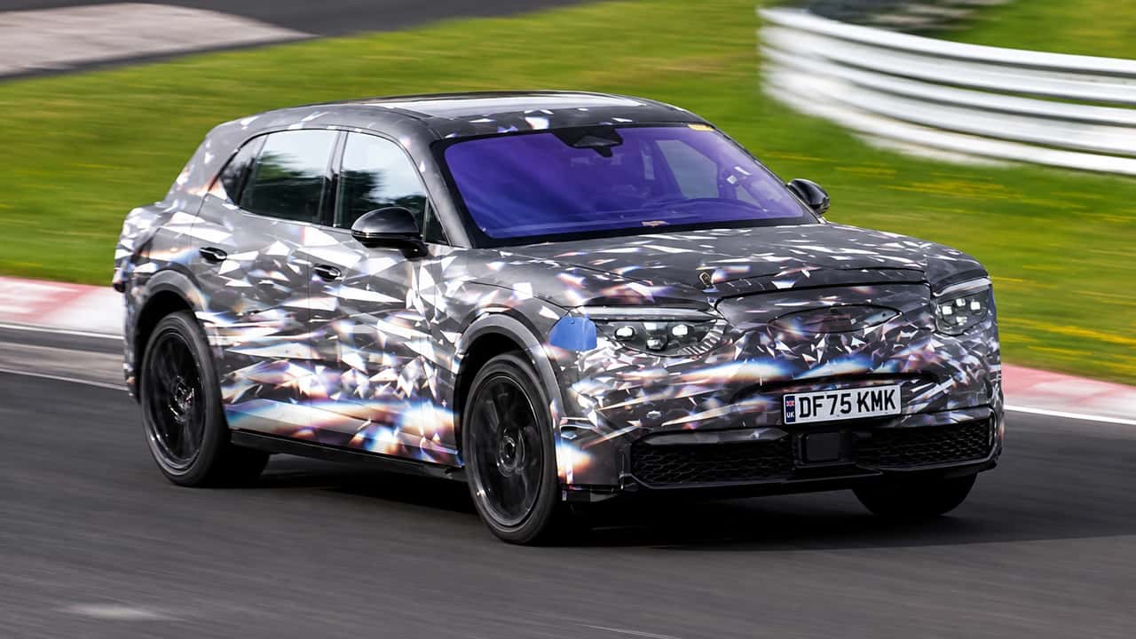 Bentley's erstes Elektroauto gesichtet: Ein beeindruckendes Design