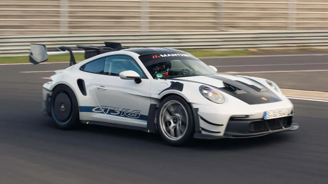 Kein Mustang: 911 GT3 RS mit Manthey-Kit-Sets auf dem Nürburgring – Lap-Zeit