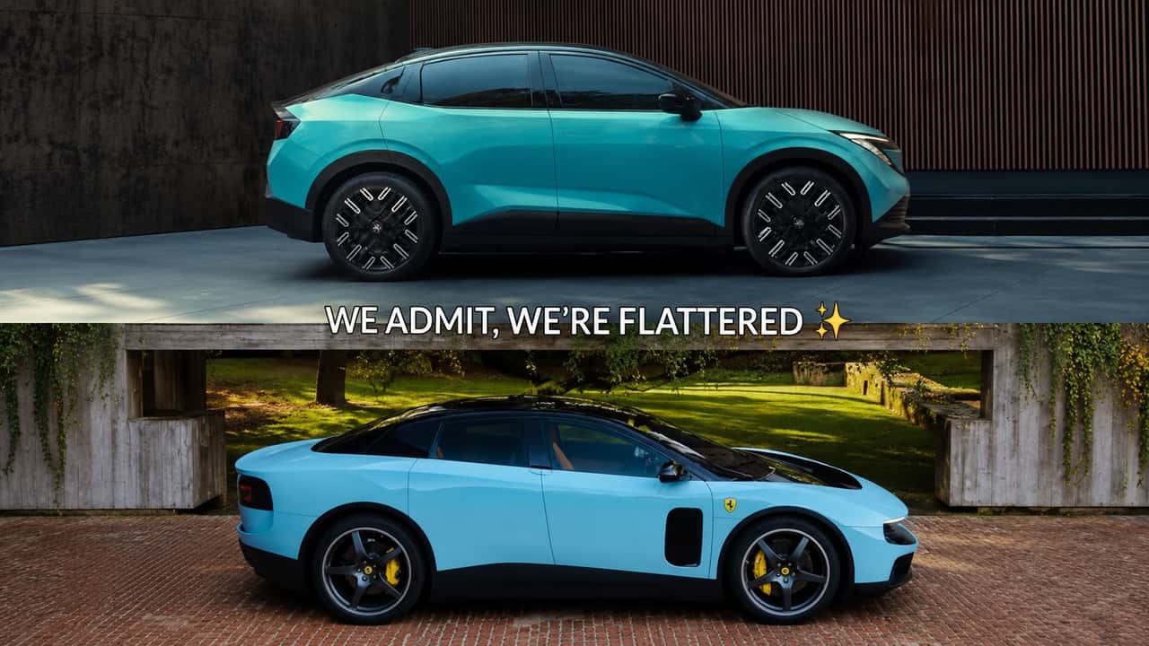 Nissan: Vergleiche zwischen Leaf und Ferrari Luce machen uns stolz