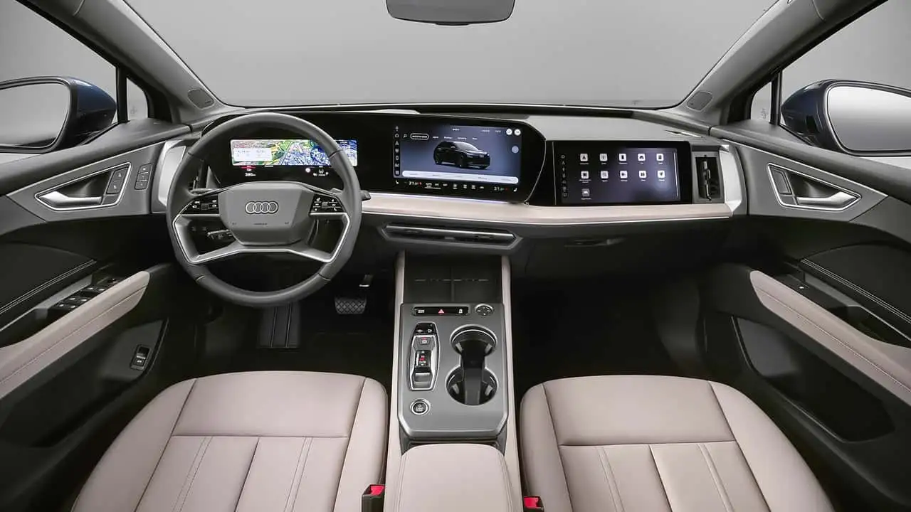 Der neue Audi Q4 verliert Tasten und erhält ein Passagiersdisplay
