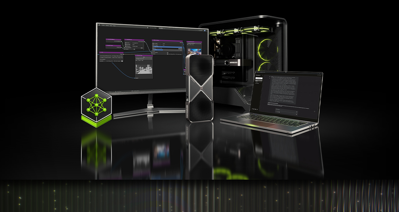 NVIDIA erweitert Entwickler-Tools für RTX und KI: TensorRT für Unreal Engine steigert Leistung um 50 %, ComfyUI läuft auf jeder RTX GPU