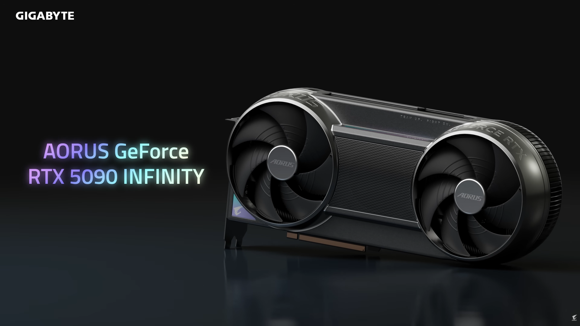 Gigabyte AORUS RTX 5090 Infinity: Triple-Fan-Kühler im Dual-Look mit 323 MHz Factory-Overclock ab sofort im Handel