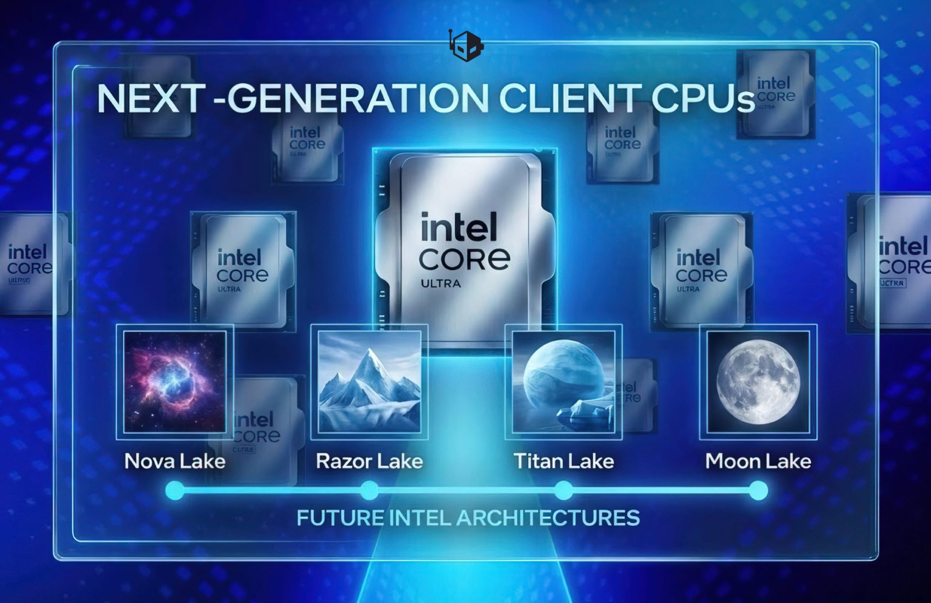 Intel PC Platform Roadmap On-Track To Tackle AMD With Nova Lake, Razor Lake, Titan Lake & Moon Lake CPU Lineups