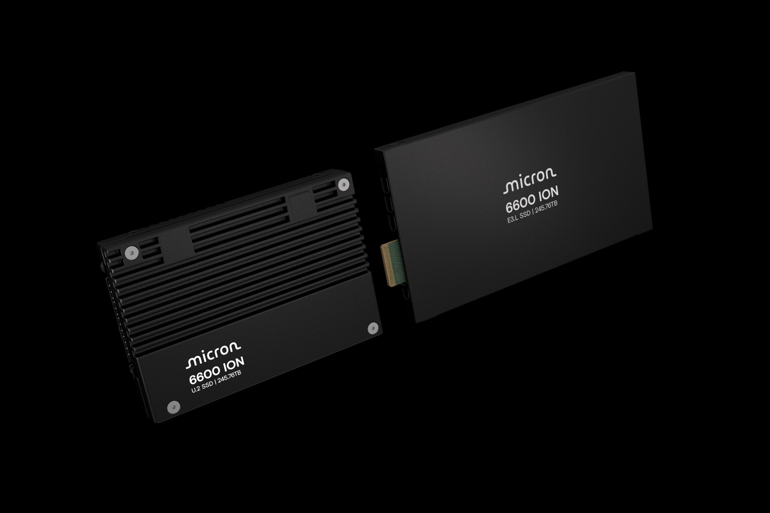 Micron-SSD mit 245 TB ersetzt Festplatten: Energieeffizienz senkt Rechenzentrum-Rack-Anzahl um 82%