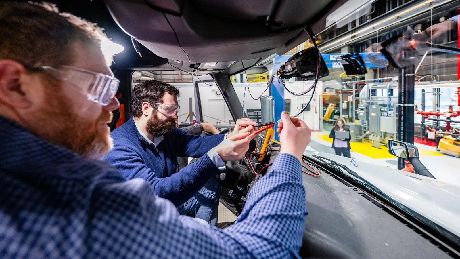 US-Vorreiter-Teststrecke für Sattelzüge in einem Laborumfeld