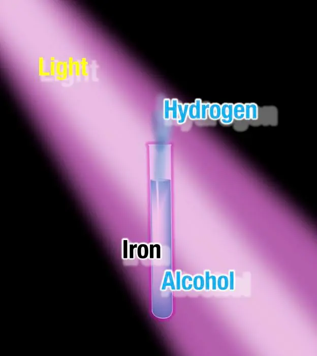 Wasserstofferzeugung aus Alkohol durch Wissenschaftler mittels Eisenkatalysator und UV-Licht