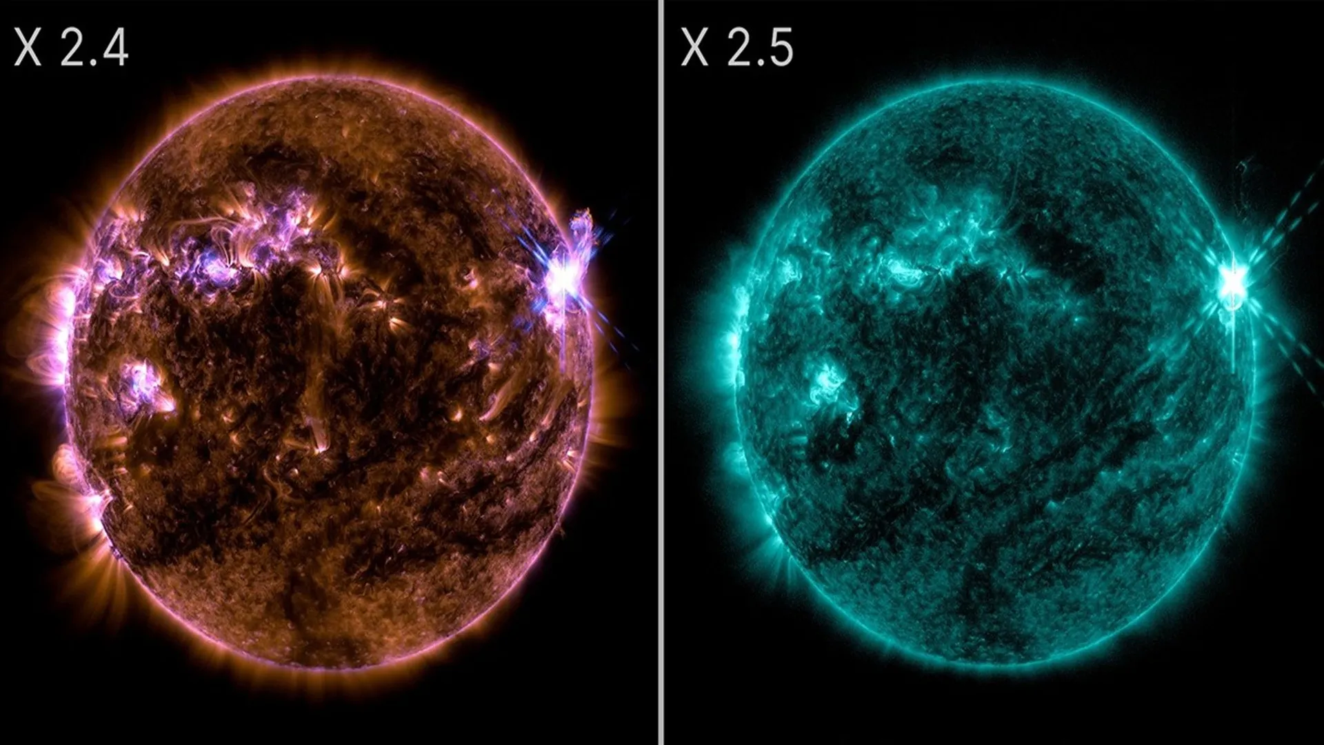 Sonne emittiert innerhalb weniger Stunden zwei X-Klasse-Ausbrüche und stört Funksignale