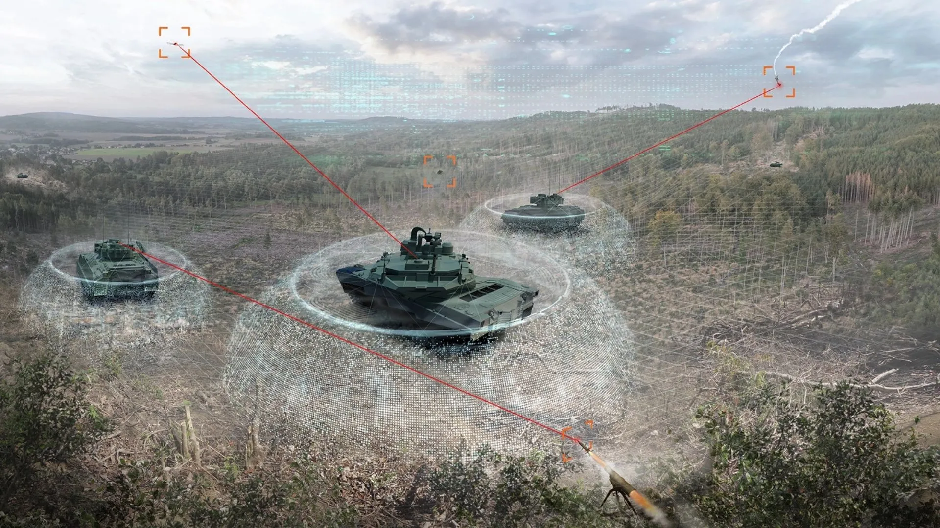 BAE Systems liefert US-Armee Kampfpanzer mit Soft-Kill-Abschirmung
