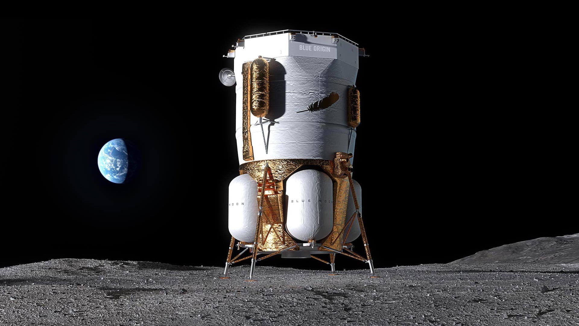 Blue Origins Mondlandegerät bestreitet entscheidenden Test für NASA-Missionen