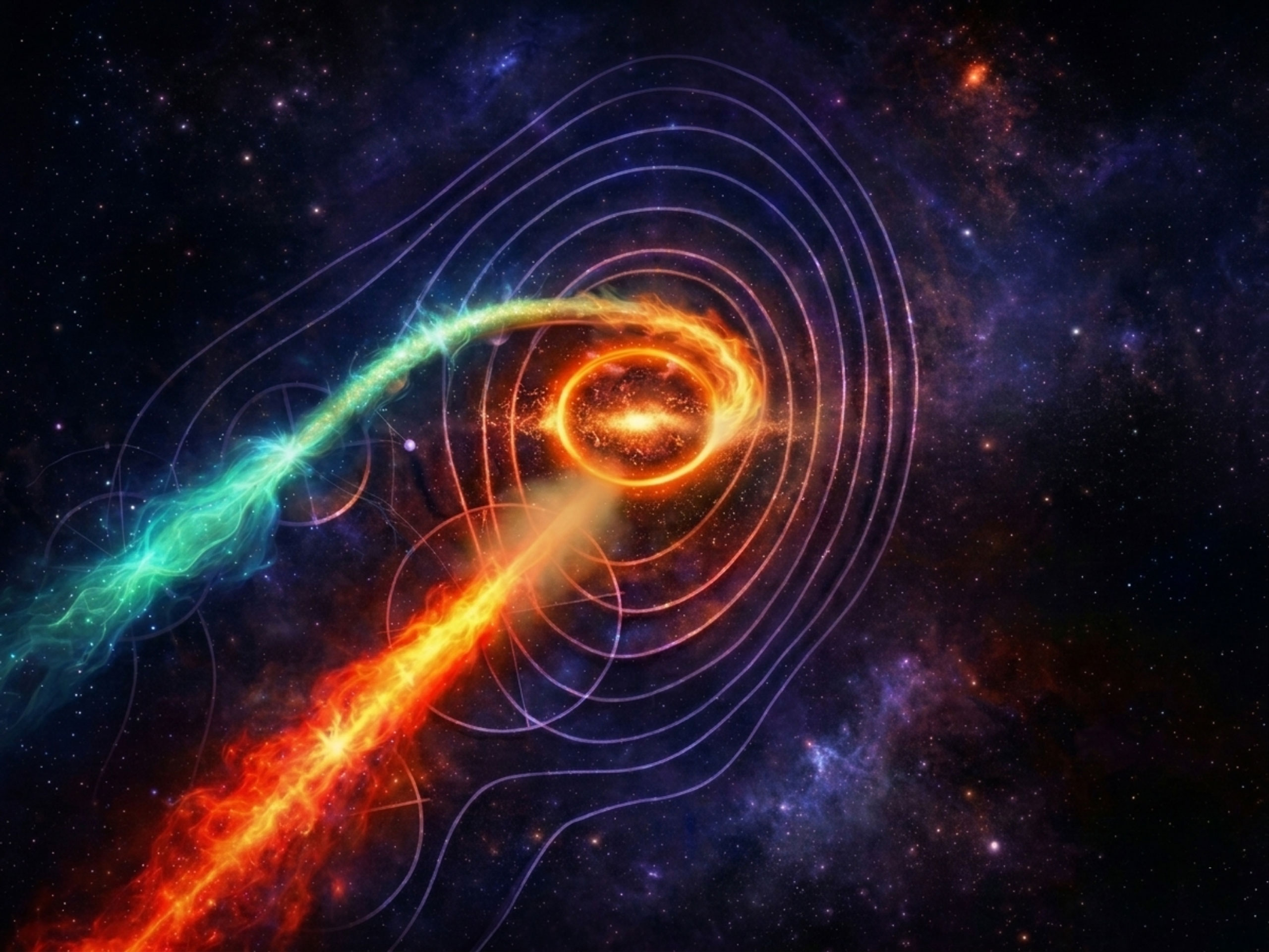 Astronomen entdecken erstmals enges Doppelsystem aus supermassiven Schwarzen Löchern