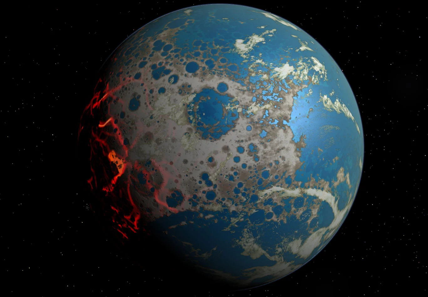 Wie Asteroideneinschläge das Leben auf der Erde ermöglichten
