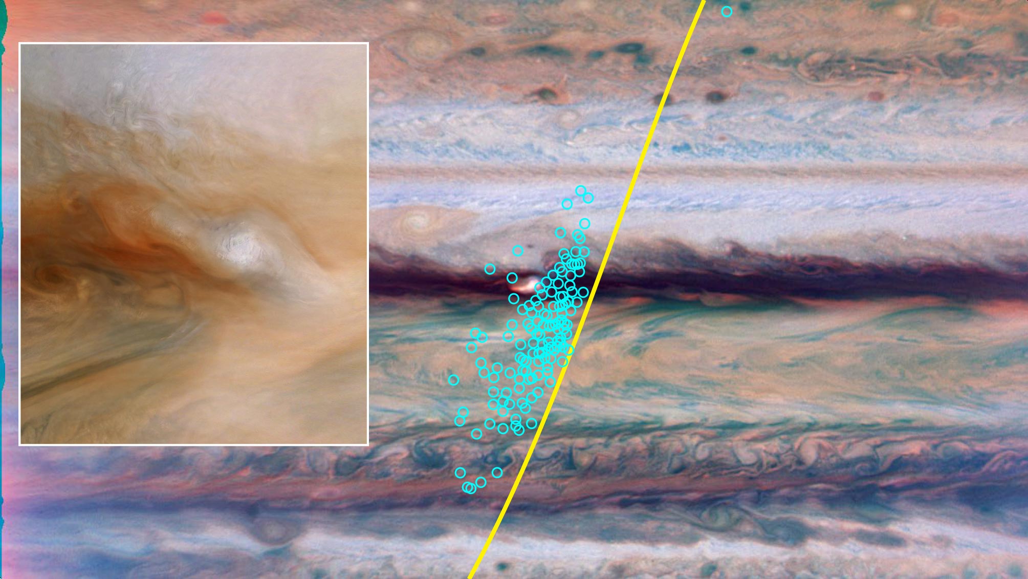 Monsterstürme auf Jupiter entfesseln Blitze, die alles auf der Erde übertreffen