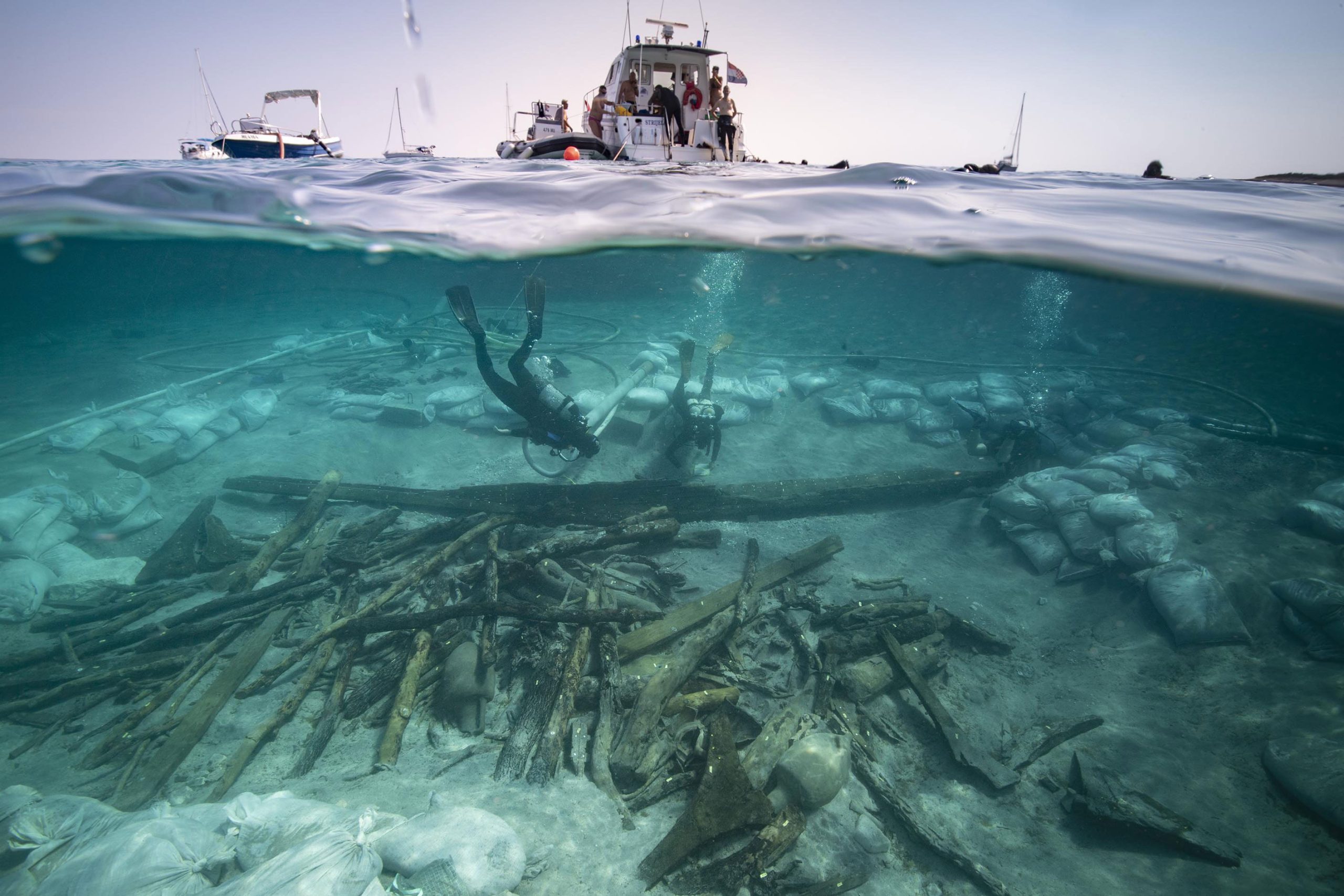 Antikes Römer-Schiffsanstrich enthüllt Geheimnisse von 2.200 Jahren