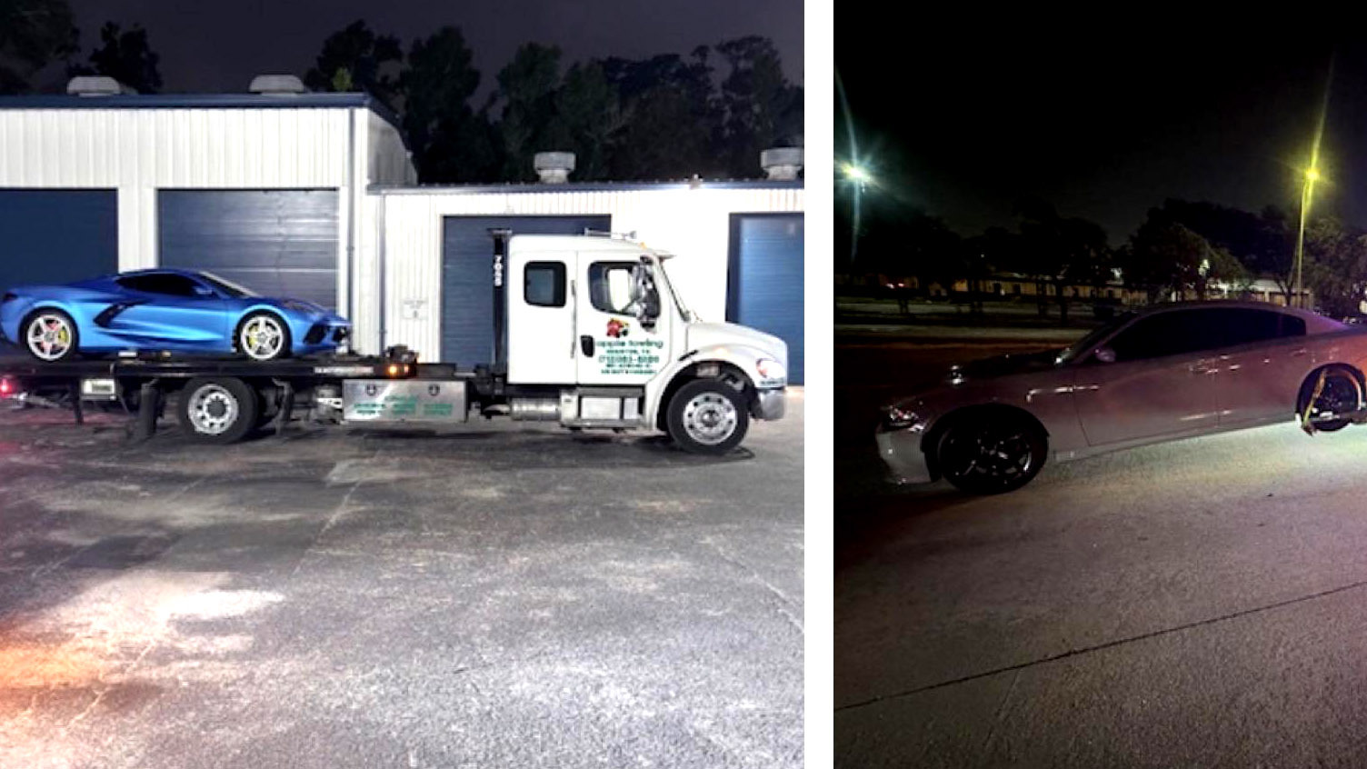 A Corvette, A Mustang, And A Charger Walked Into A Houston Street Race. None Of Them Drove Home | Carscoops