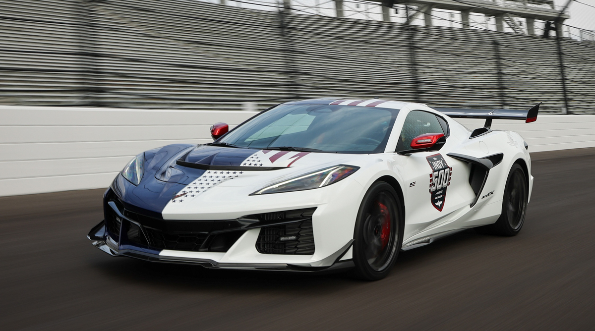 Pace Cars, die sich auf der Rennstrecke blamierten: Chevy präsentiert einen Hypercar