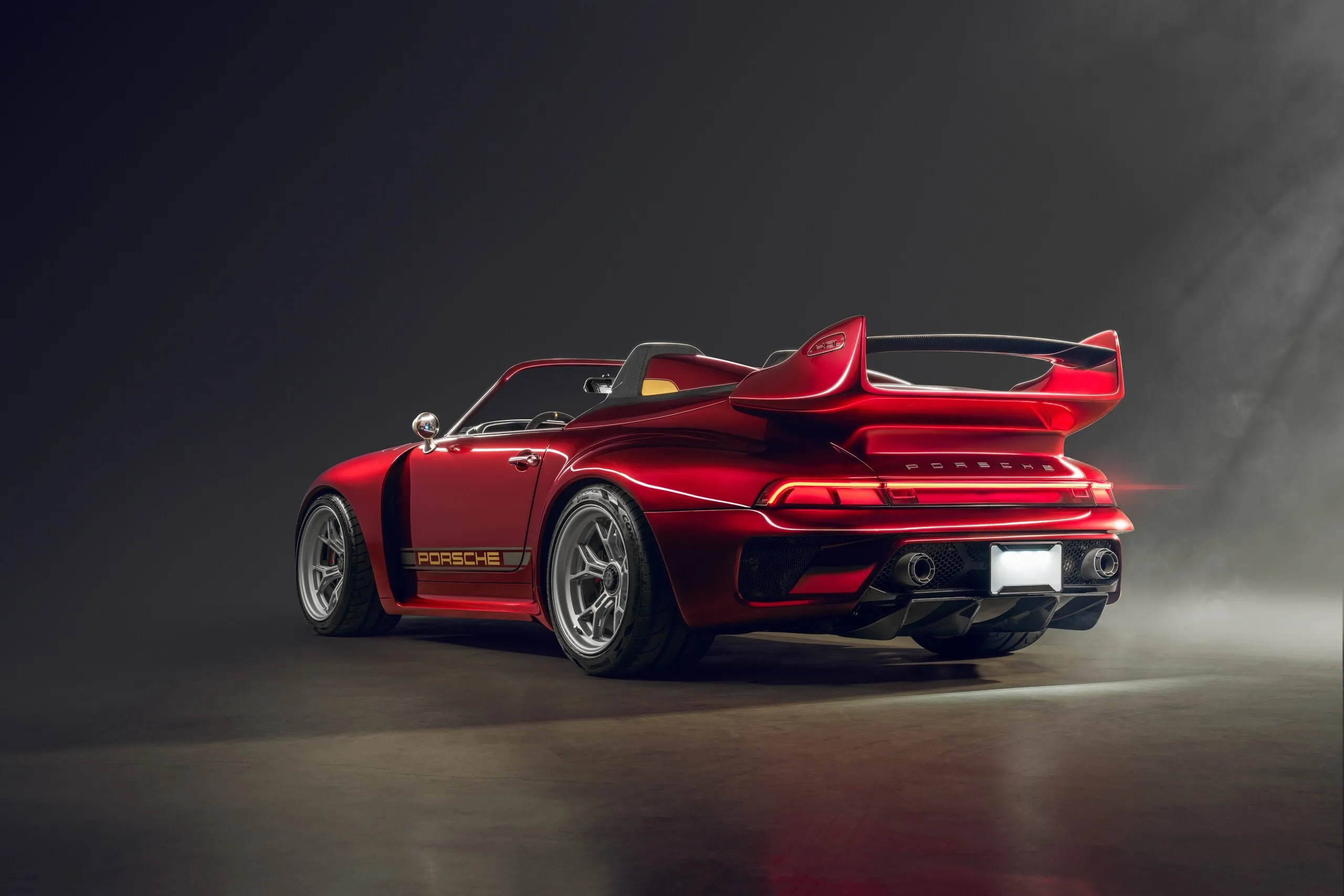 Der letzte Gunther Werks Speedster ist luftgekühlt, hat 840 PS und sieht aus wie Iron Mans persönlicher Porsche