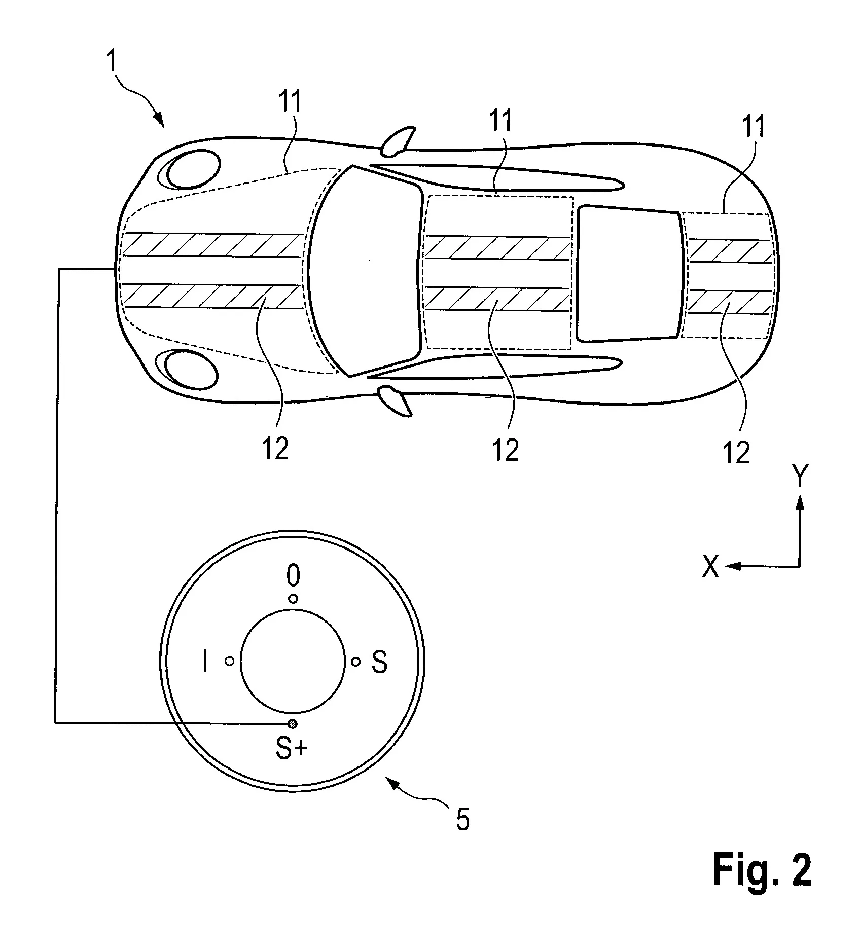 Porsches neues Patent verwandelt Rennstreifen in einen Batteriestandindikator