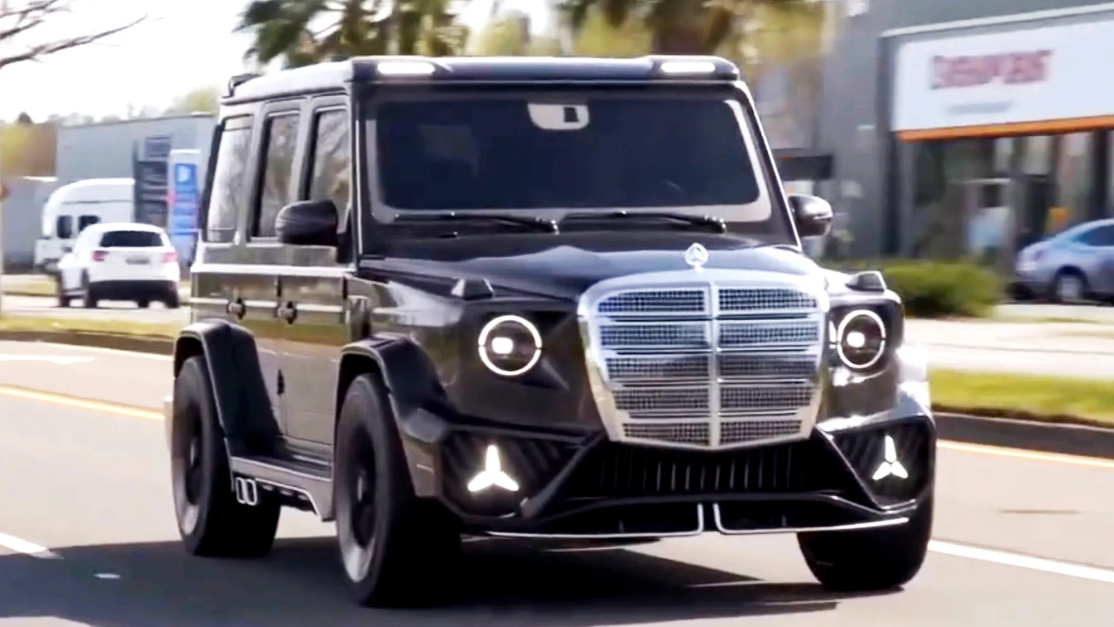 Dubai Tuner’s 700.000-Dollar G-Glass mit „Face Mercedes“ – Ein Design, das nur skizziert wurde | Carscoops