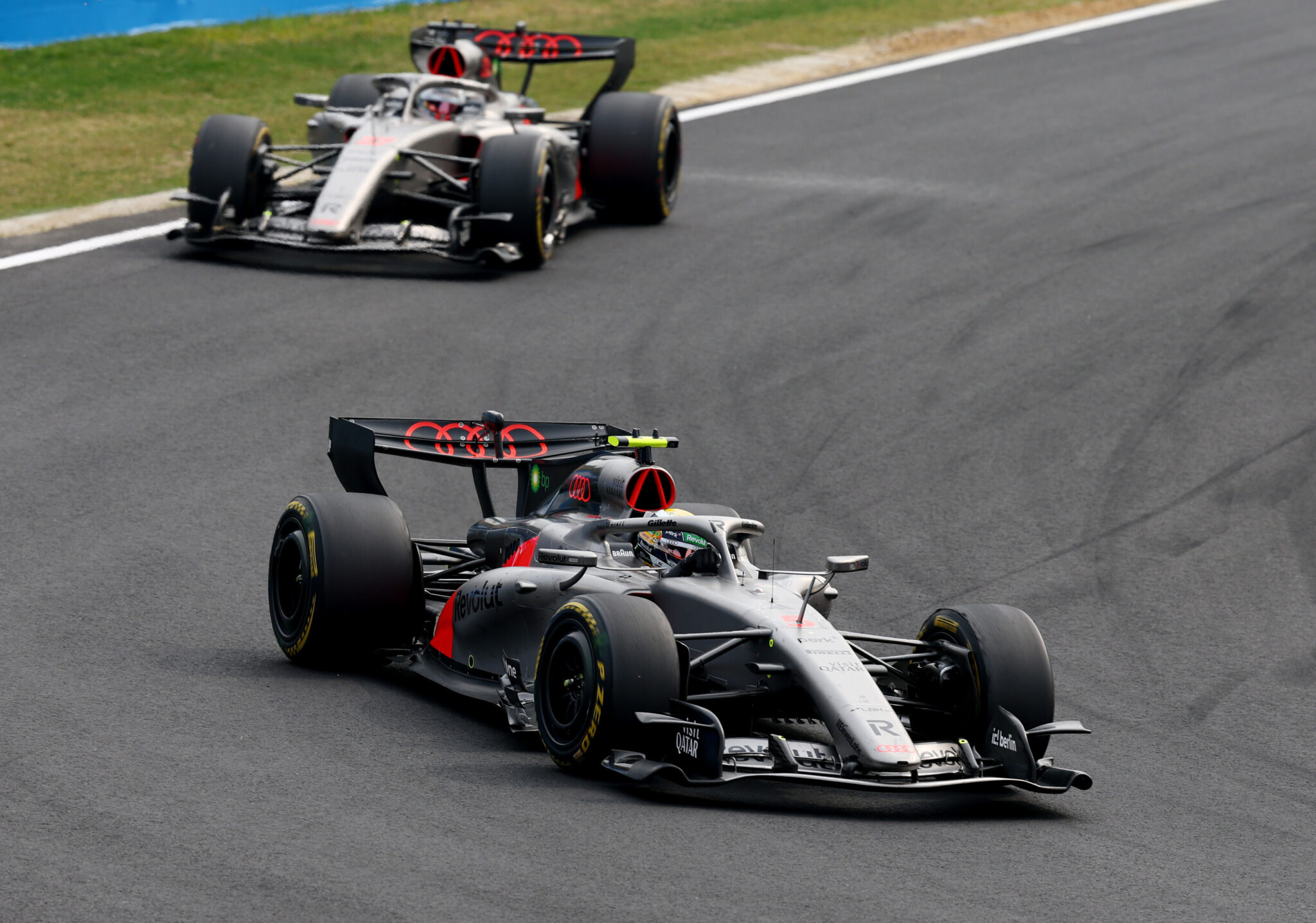 Nico Hülkenberg nach Audi-F1-Car-Brand aus Miami Sprint-Rennen ausgeschieden
