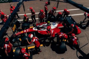 Nico Hülkenberg nach Audi-F1-Car-Brand aus Miami Sprint-Rennen ausgeschieden