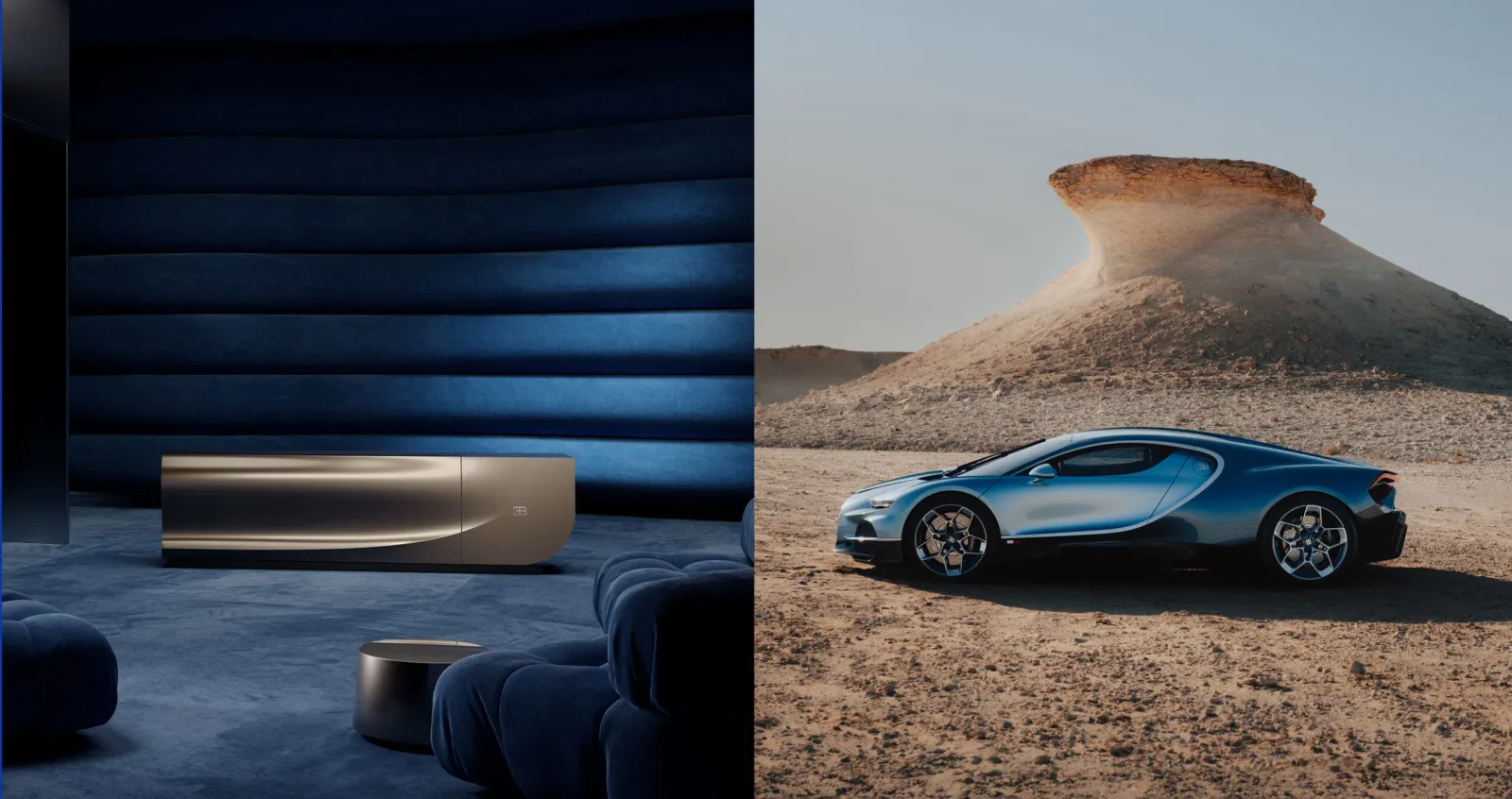 Bugatti TV verschwindet in 45 Sekunden im Sideboard – Video von Carscoops