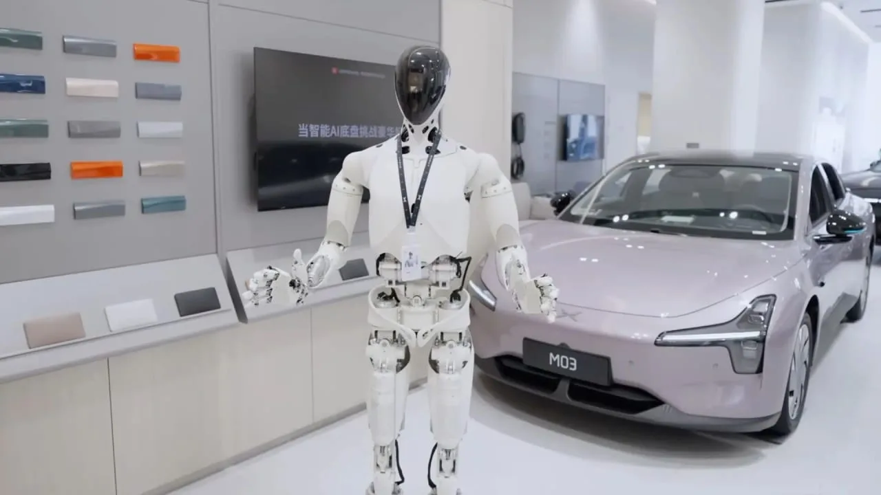 BYD stellt den humanoiden Roboter Xiao Di in den Showrooms vor
