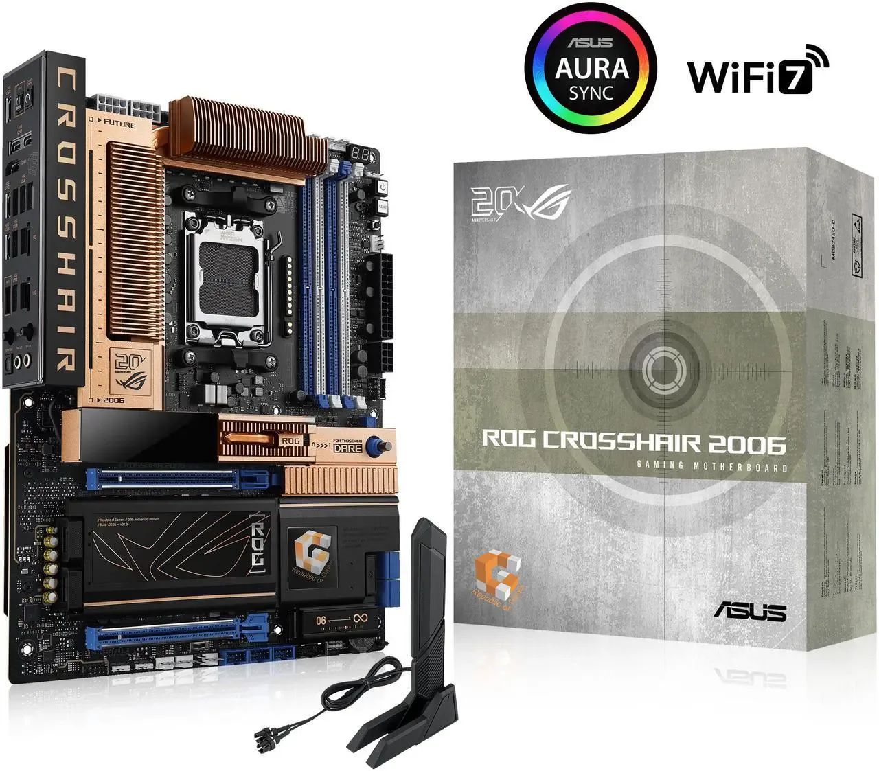 Asus ROG Crosshair 2006 motherboard review: 20 years of ROG
