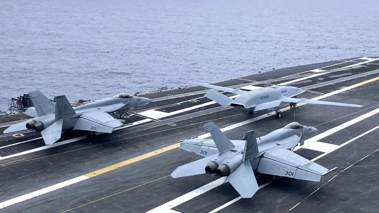 MQ-25 Stingray kehrt auf der USS Nimitz zu operativen Tests zurück