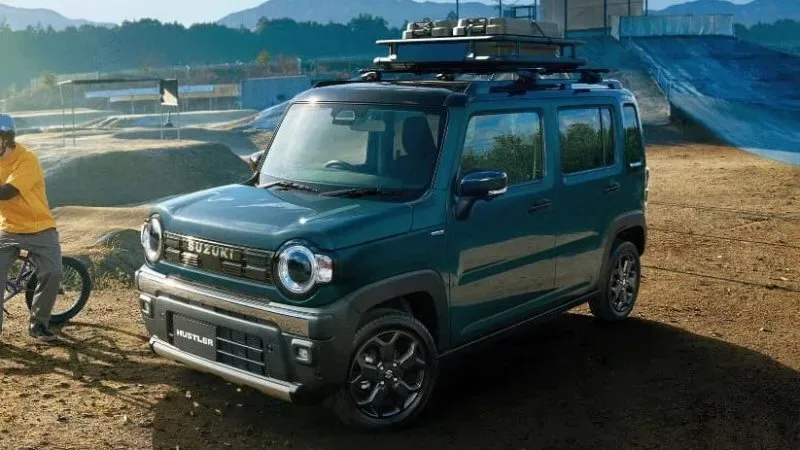 Suzuki stellt den überarbeiteten Hustler vor: Der neue Kleinwagen positioniert sich als Baby-Jimny und startet bei 10.000 Dollar.