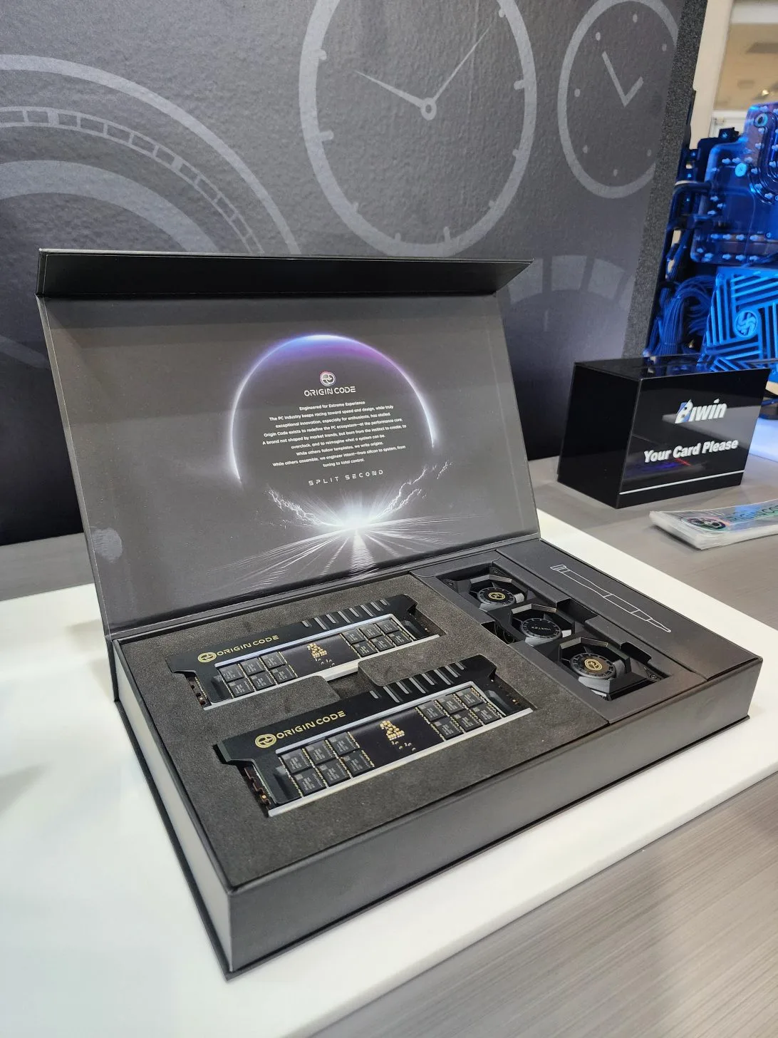 Origin Code’s Vortex DDR5 Memory Takes The Spotlight at Computex, Also Shows DDR5 Liquid-Cooler With Real-Time Temp Monitoring