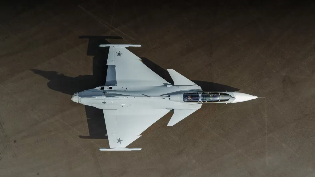 Saab unveils world’s first two-seater Gripen F fighter jet for Brazil