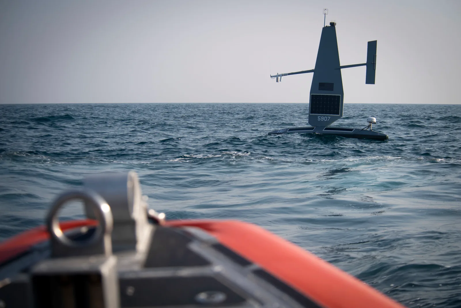 US Coast Guard launches hybrid autonomous Saildrones for lake patrols