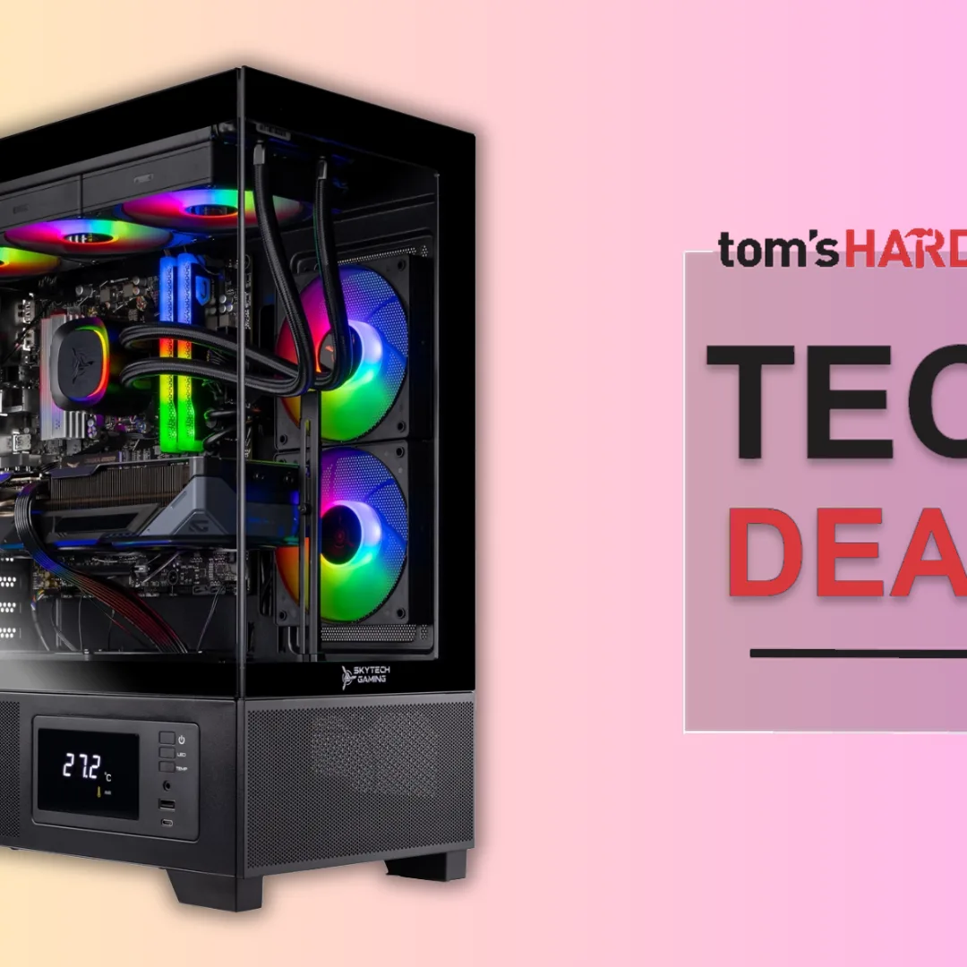Save $550 on this 4K-ready gaming PC with a 9800 ×3D and RX 9070 XT, now just $1,749 — huge discount makes this the cheapest PC with these specs on sale right now, shipping with 32GB DDR5 and a 1TB SSD