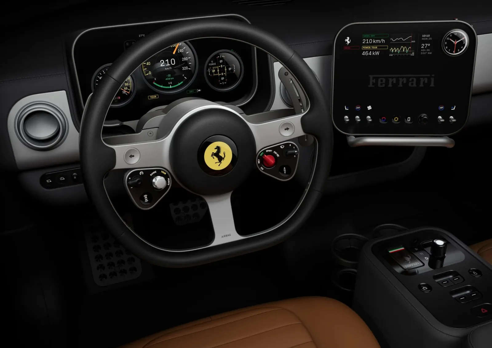 Lewis Hamilton und Charles Leclerc reagieren auf die kontroverse Luce-EV-Initiative von Ferrari