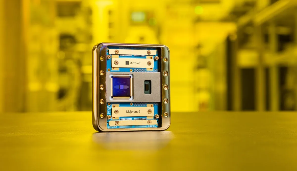 Microsoft kündigt Majorana-2-Chip an: Praktischer Quantencomputer soll 2029 verfügbar sein