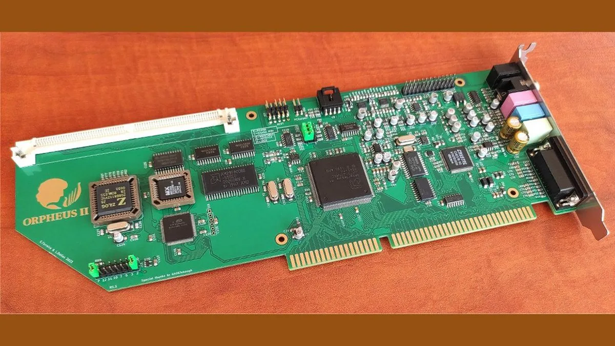 Orpheus II ISA Soundkarte: Hardware für alle Audio-Standards zurück im Handel – für DOS- und frühe Windows-Nutzer