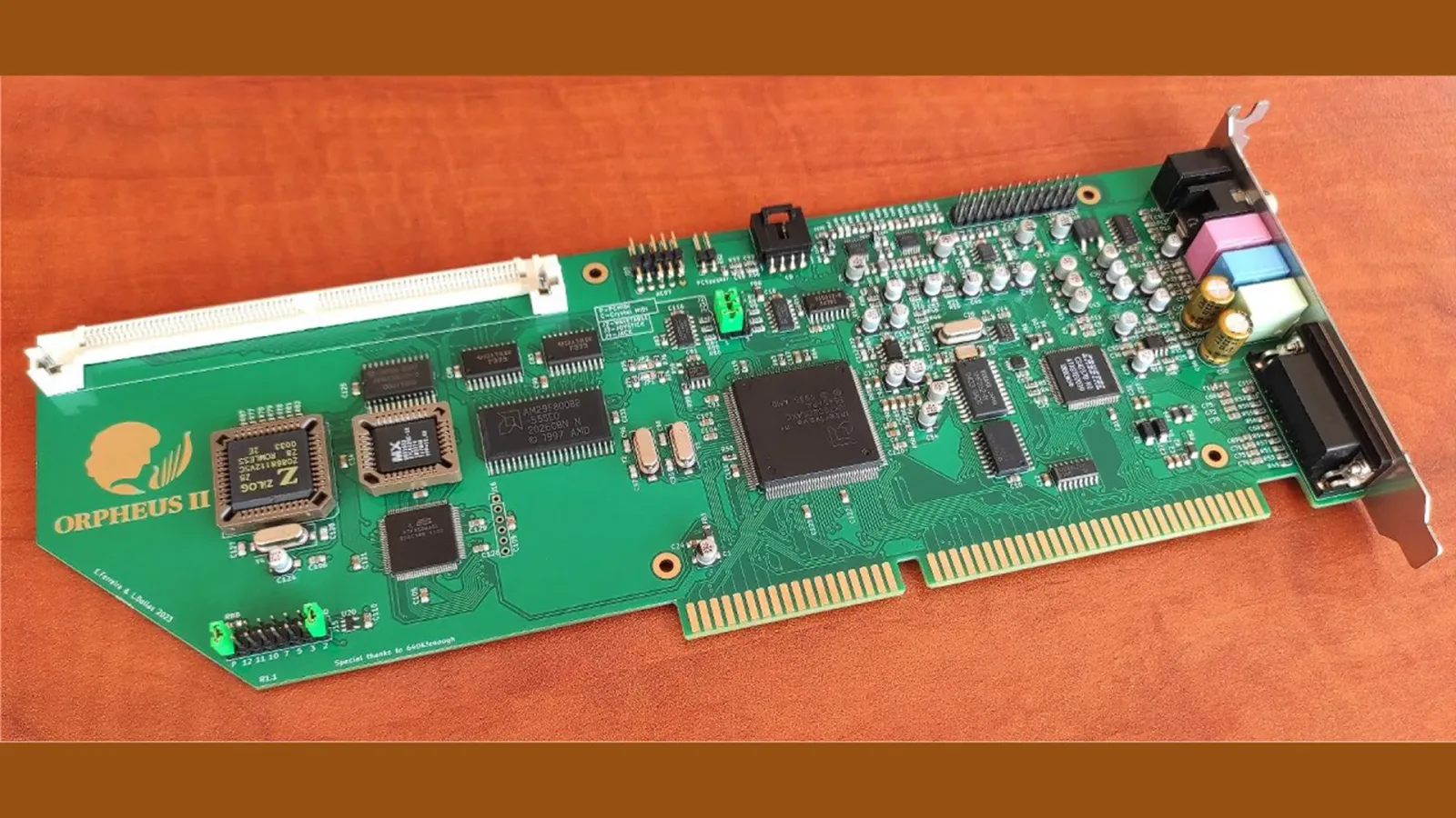 Orpheus II ISA soundcard returns due to ‘popular demand’ — aimed at DOS and early Windows users, this card includes hardware to support every major audio standard