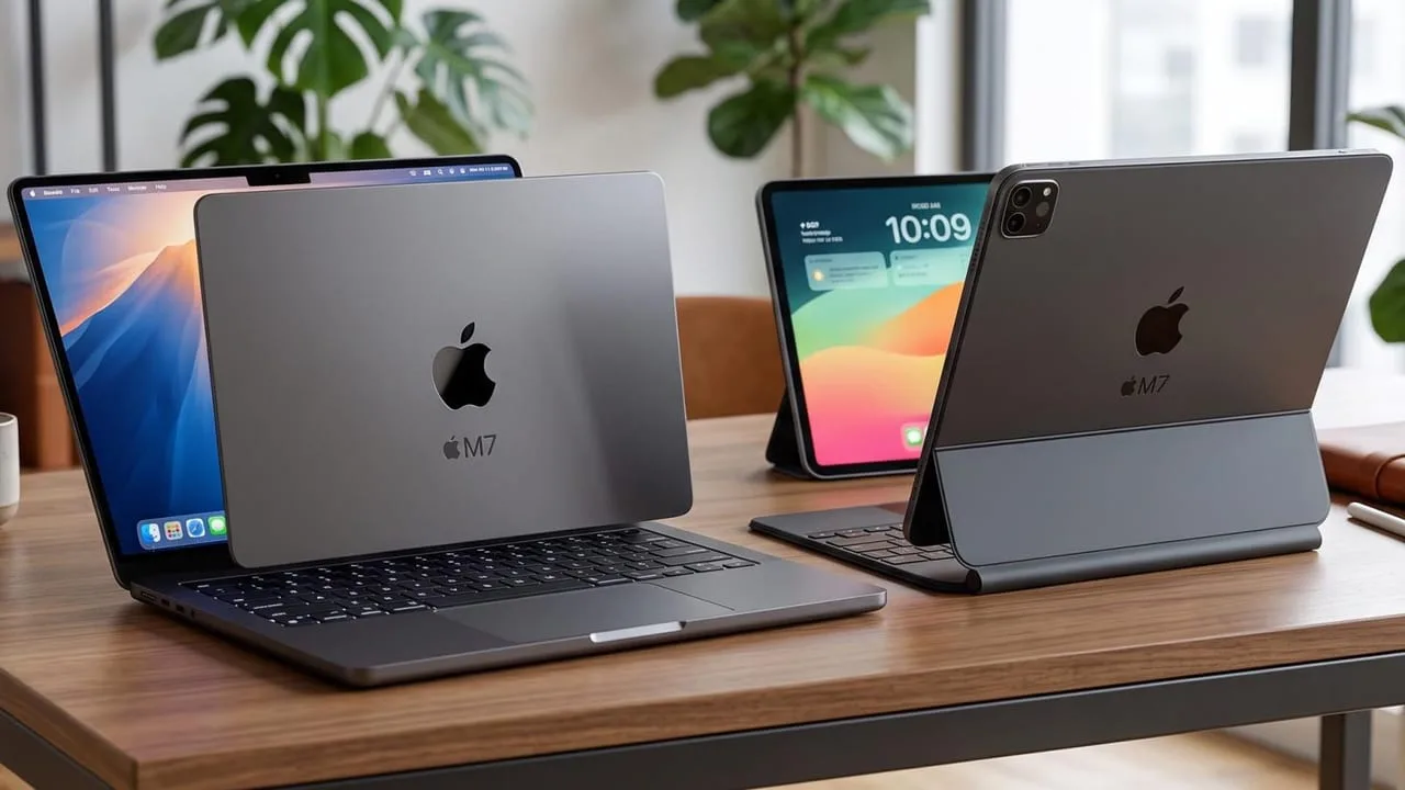 Apple stellt 2027 neue M7-Modelle für MacBook Pro und iPad Pro vor