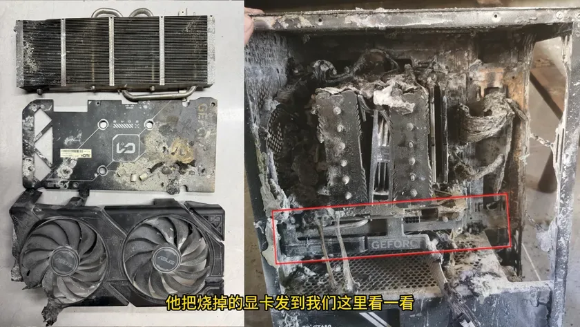Lightning strike enters apartment through coaxial internet cable, blows up gamer's PC — surge causes extensive damage to motherboard, destroys router, and leaves burn marks on the wall