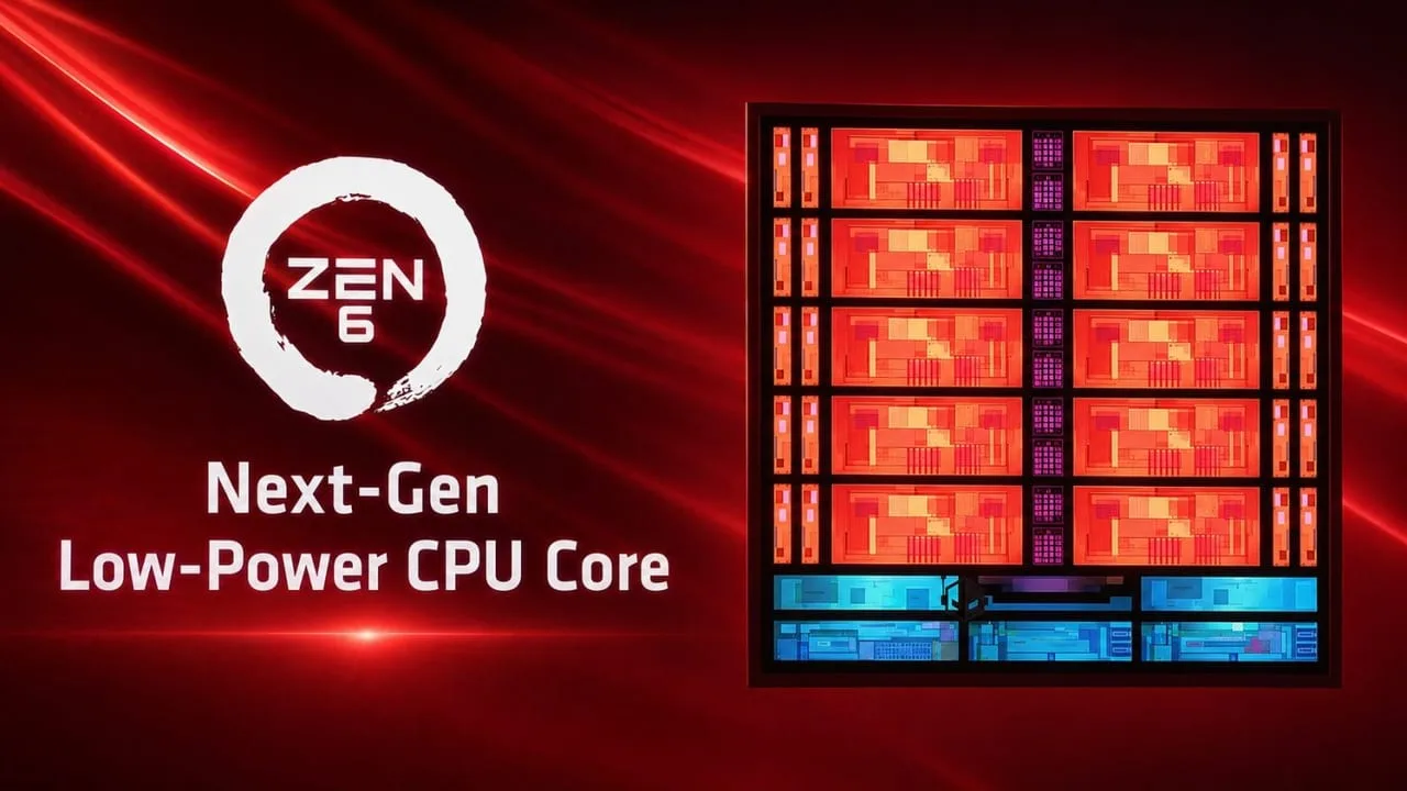 AMD Zen 6 mit neuem, energieeffizientem Kerndesign