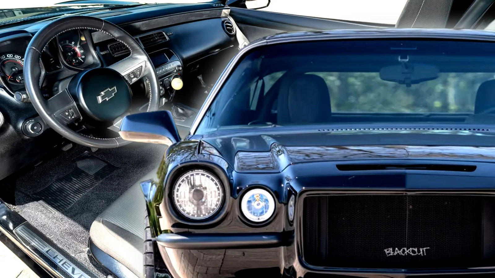 1971er Camaro mit Interieur aus Chevrolets Zukunft