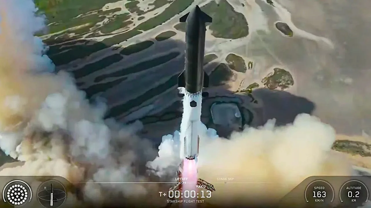 SpaceX-Starship-13-Testflug: Erfolgreicher Start neuer Generation von Starlink-Satelliten