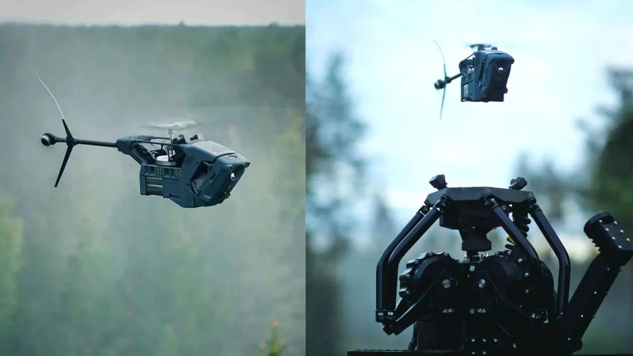 Präsentation eines autonomen Mikro-Drohnen-Systems, das gegen GPS-Störungen immun ist