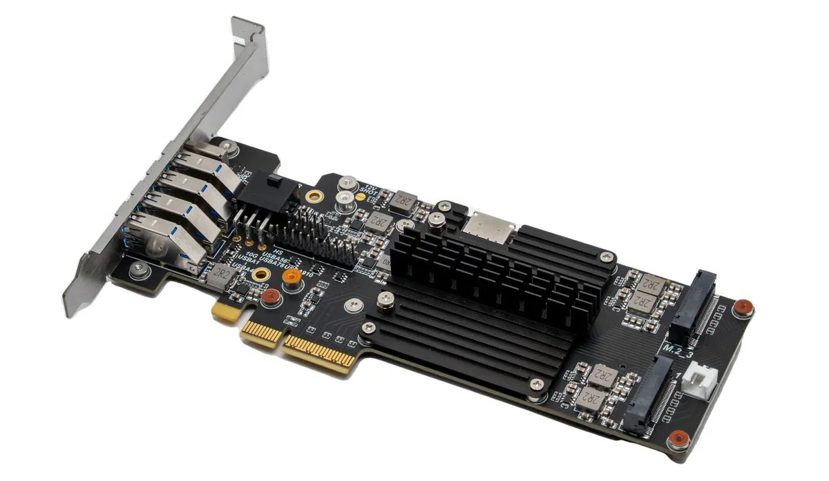 AMD B650-Erweiterungskarten ab 199 Dollar: Vier M.2 PCIe 4.0-Anschlüsse und elf USB-Ports für jeden PC mit PCIe-Slot